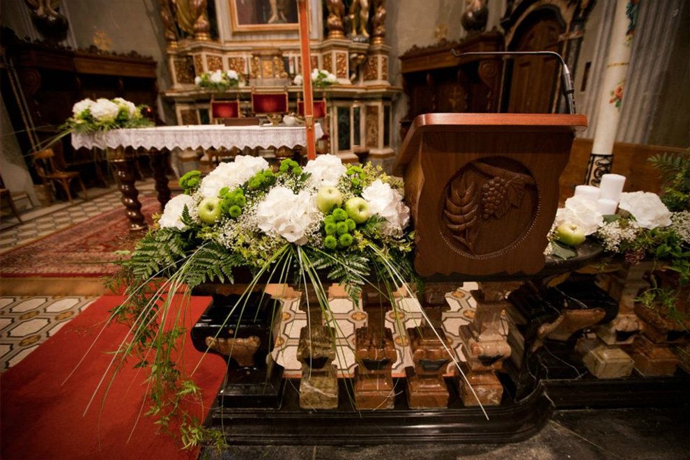 Punto Verde - allestimento floreale